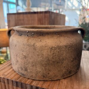 Rustikale Keramikvase für Heimdekoration